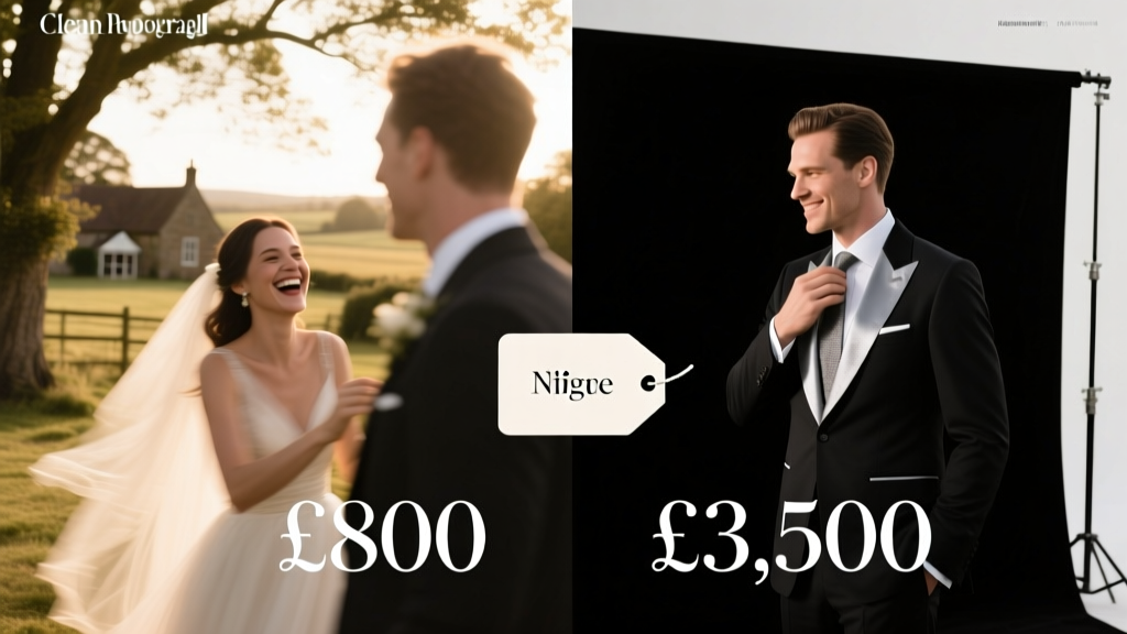 Wedding Photographer Prices UK (2026): £800 vs £3,500