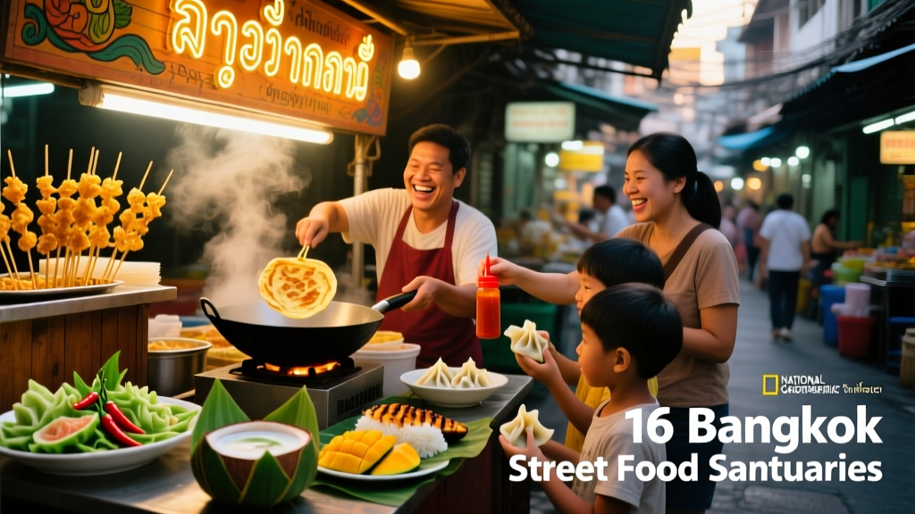 Top 16 Bangkok Street Food Sanctuaries: Where Authenticity, Flavor, and Legacy Thrive