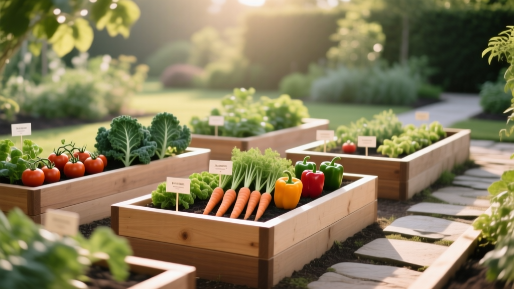 Raised Bed Vegetable Garden Layout: Zones 3–9 (2026)
