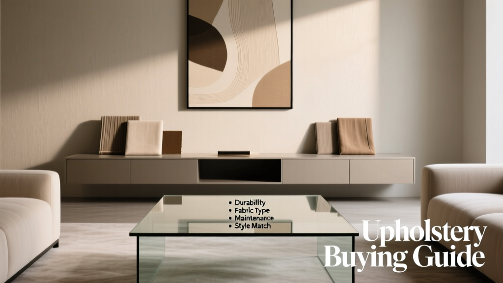 Upholstery Buying Guide: Practical, Pet-Smart Selection for Durability and Comfort