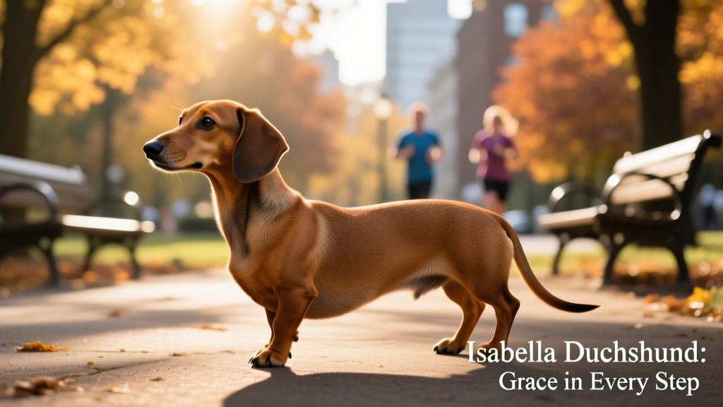 isabella-fawn-dachshund-standing-in-the-park