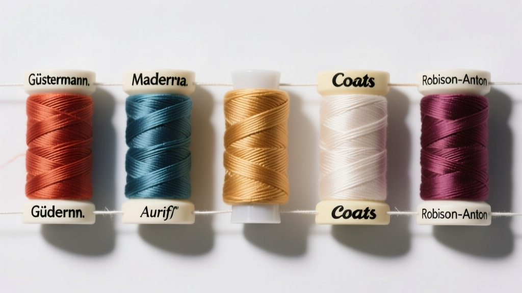 Top Embroidery Thread Brands Compared: A Textile Expert’s Guide