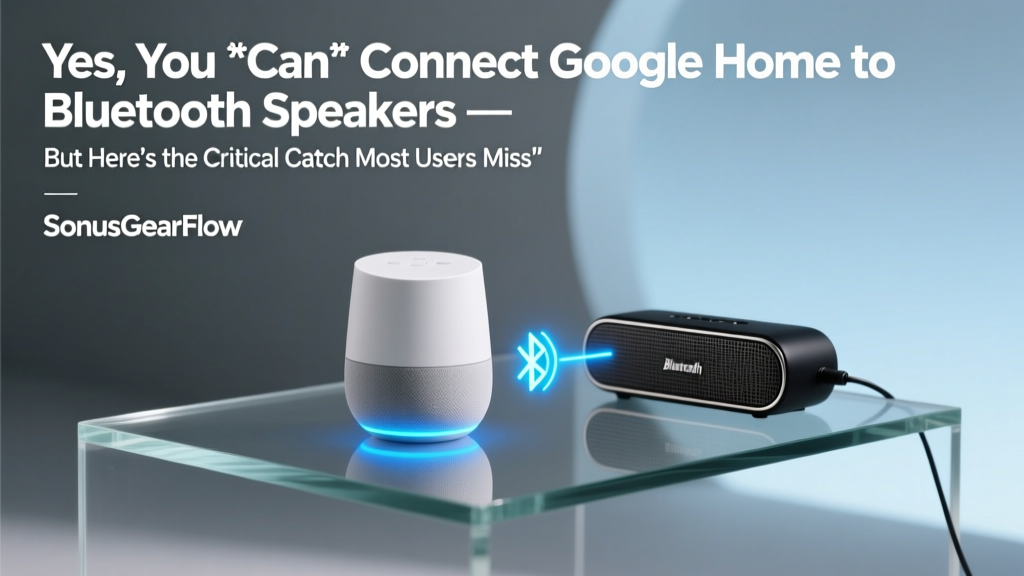 Can You Connect Google Home To Bluetooth Speakers (2026)