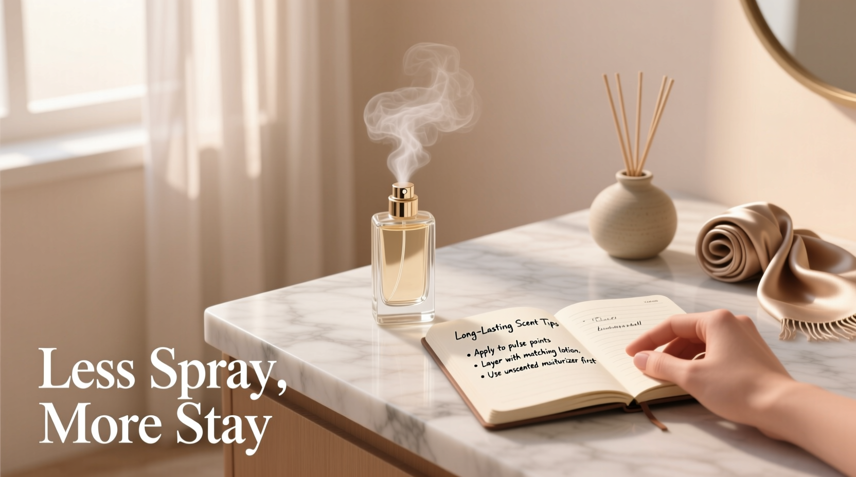 how to make your perfume last longer without dousing yourself in spray