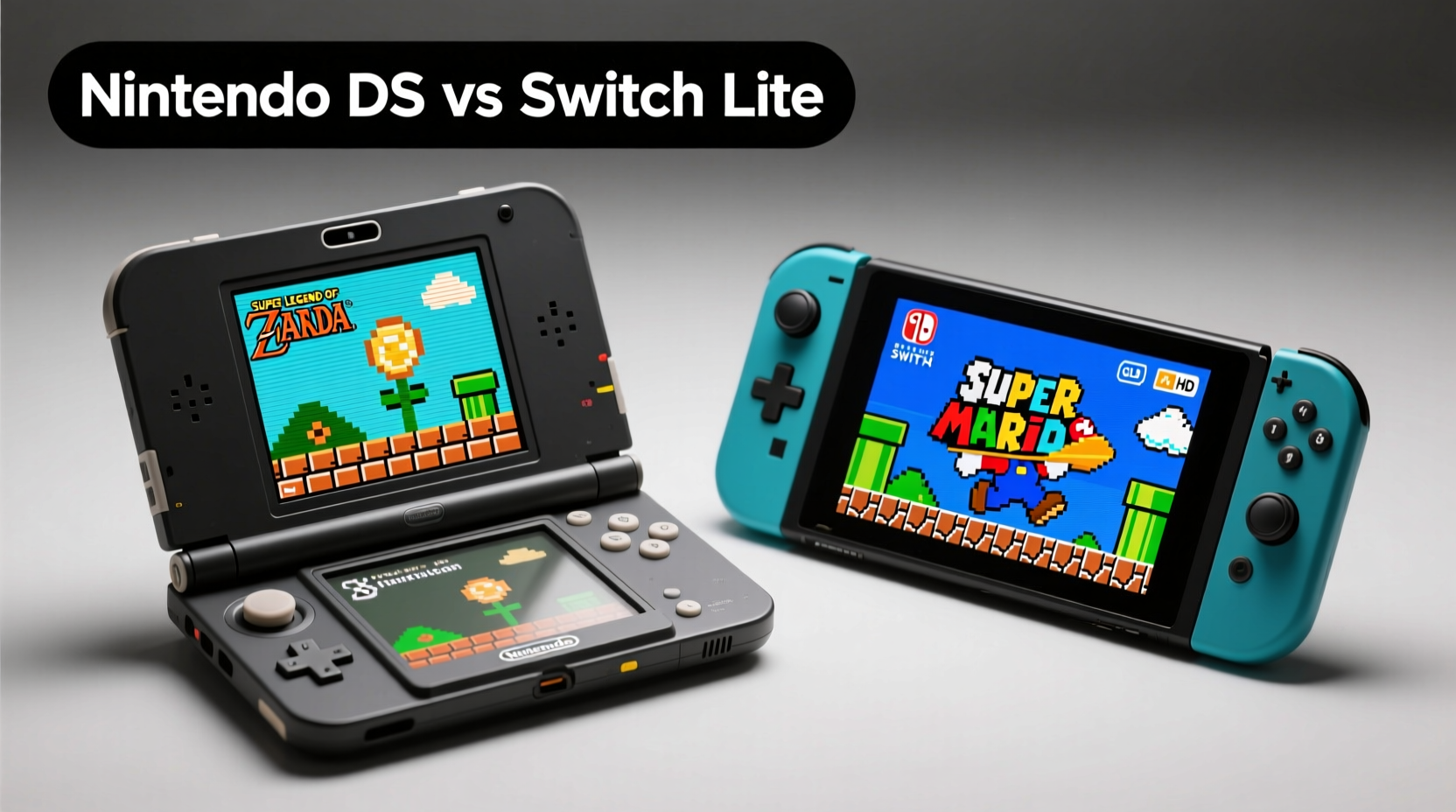 nintendo ds vs switch lite which handheld is better for retro game lovers