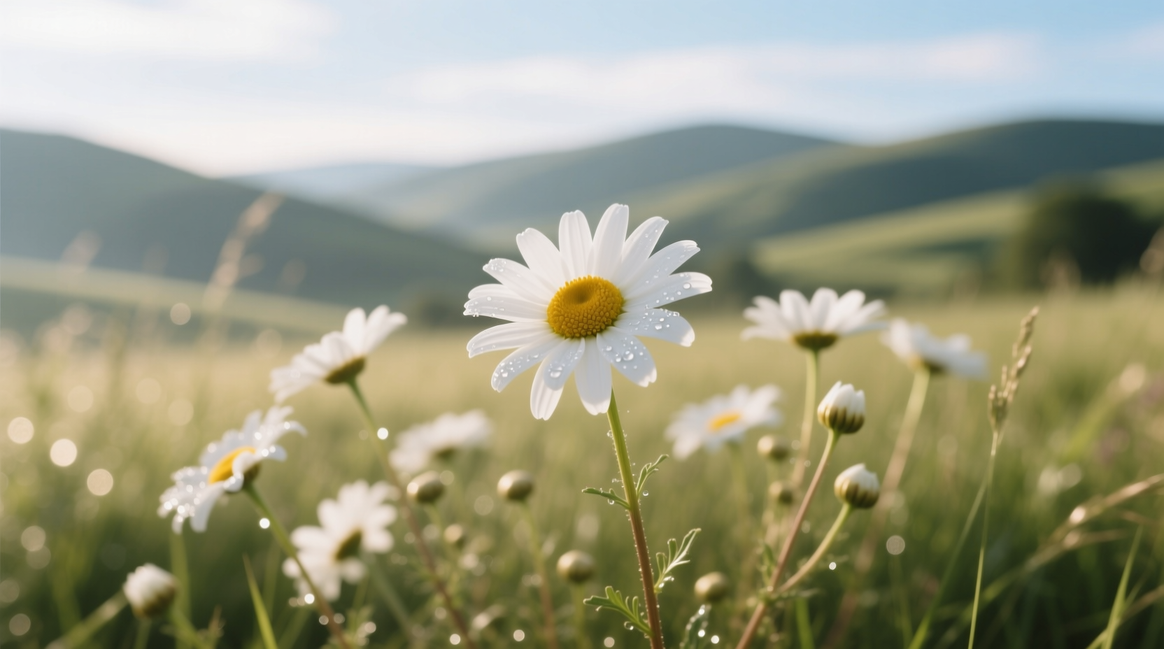 white bush daisy