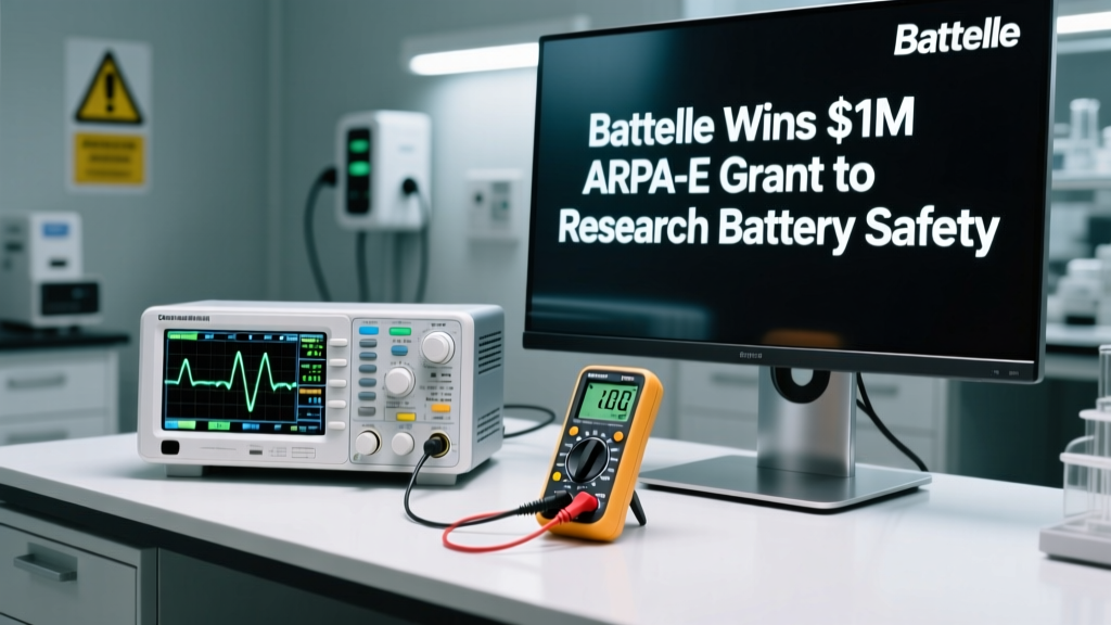 Battelle Wins $1M ARPA-E Grant to Advance Battery Safety Through Real-Time Thermal and Gas Monitoring