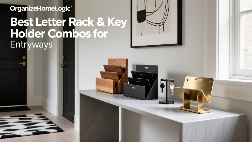 Best Letter Rack & Key Holder Combos for Entryways