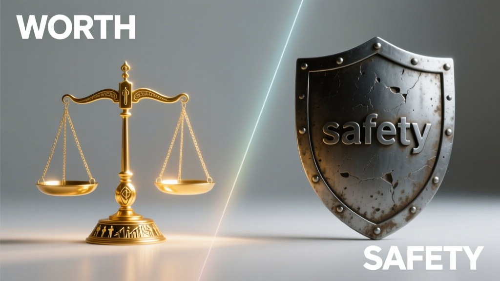 Worth and Safety Compared