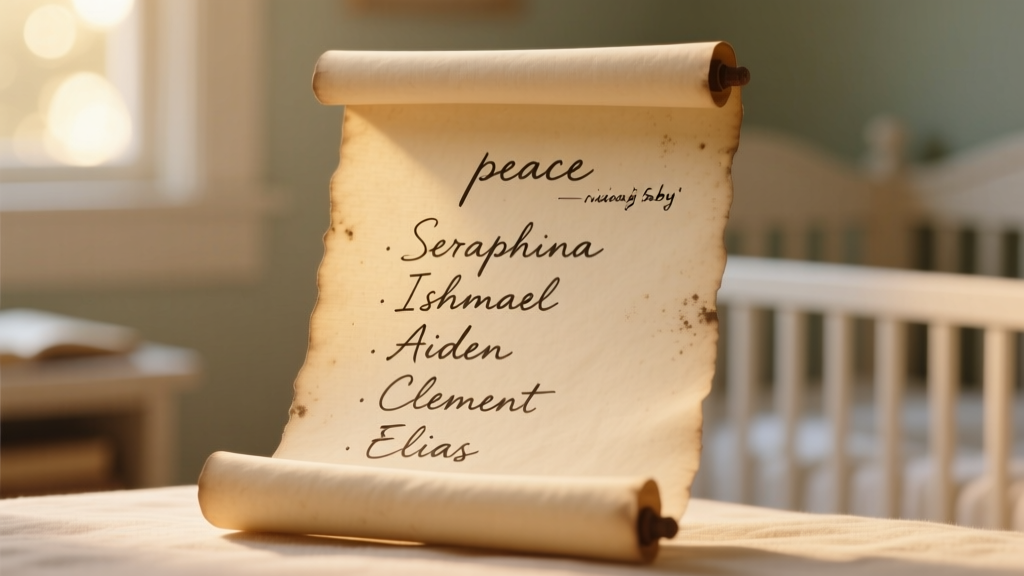 Baby Names That Mean Peace: Culturally Rich, Clinically Supported Choices for Calm and Connection