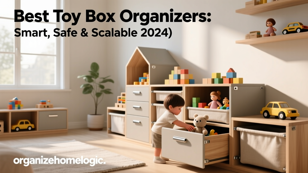 Best Toy Box Organizers: Smart, Safe & Scalable (2024)
