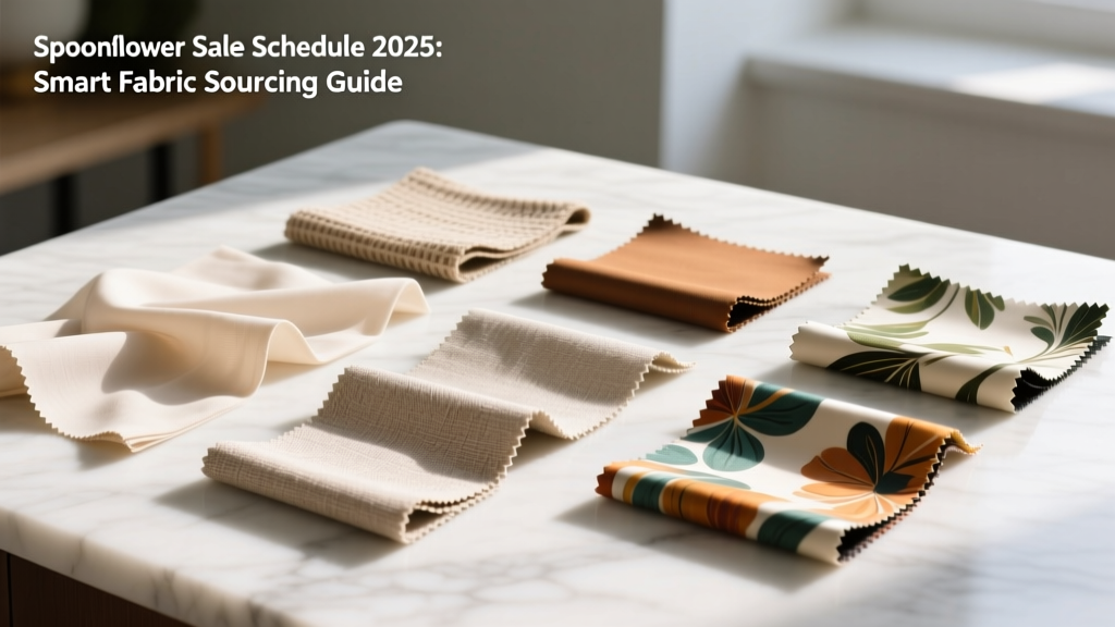 Spoonflower Sale Schedule 2025: Smart Fabric Sourcing Guide