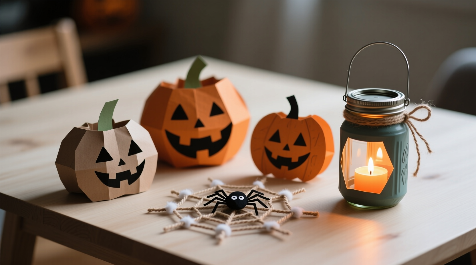 Simple Homemade Halloween Decorations: Safe \u0026 Creative DIY Ideas, image size:1664x928