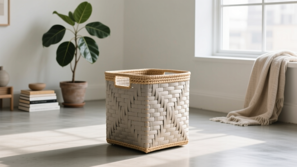 Tall Square Storage Baskets: Style & Function