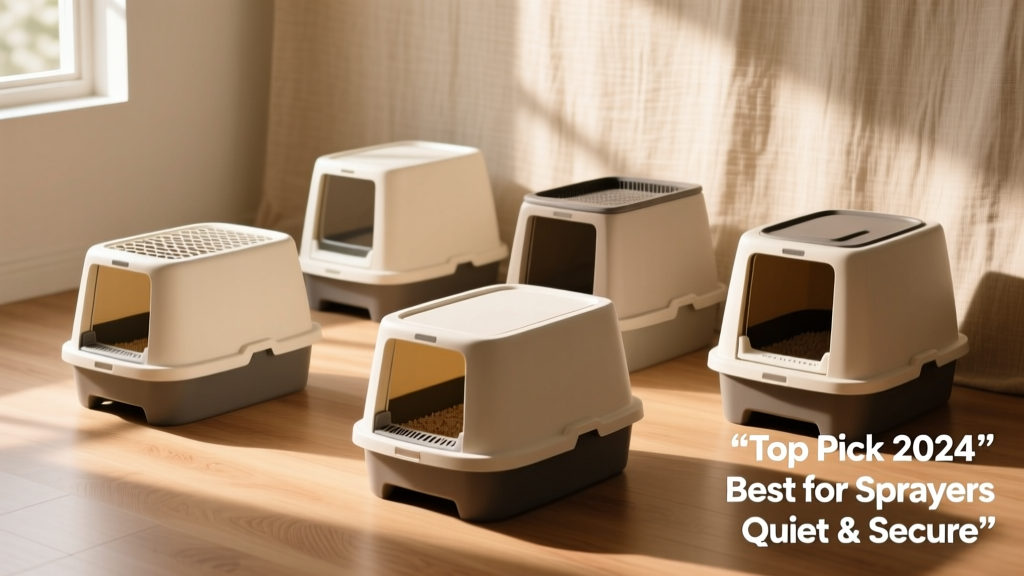 9 Best High-Sided Litter Boxes for High Spraying Cats – 2024 Reviews & Top Picks