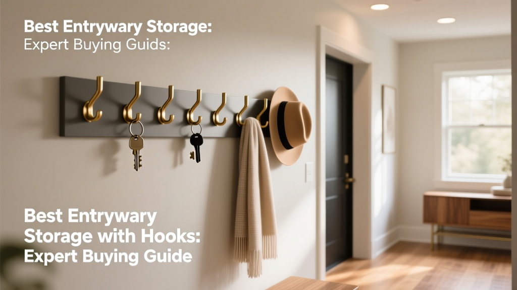 Best Entryway Storage with Hooks: Expert Buying Guide