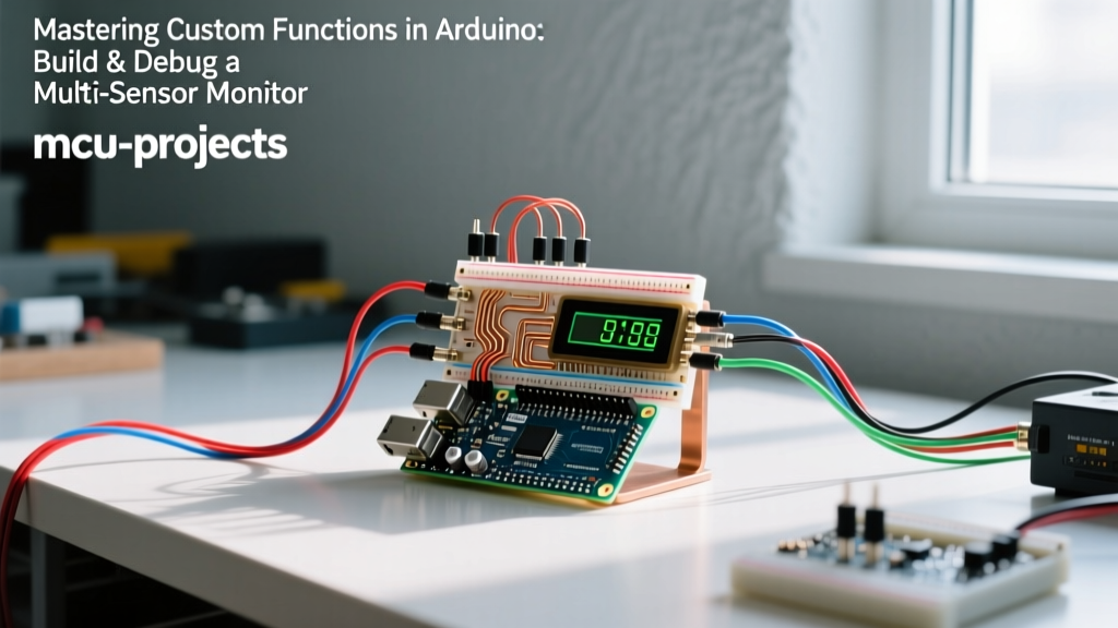 Mastering Custom Functions in Arduino: Build & Debug a Multi-Sensor Monitor