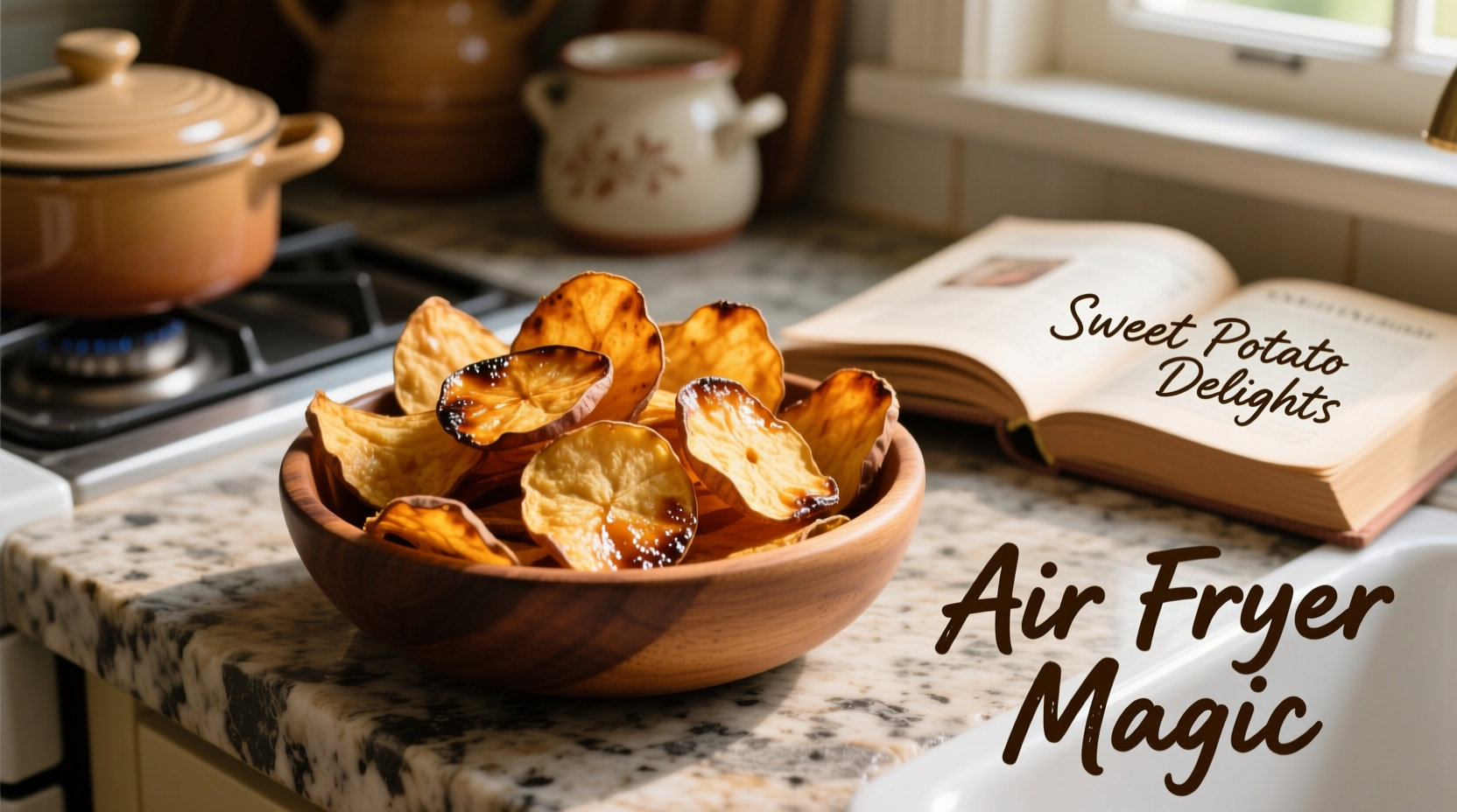 Perfect Air Fryer Sweet Potato Chips Recipe in 15 Minutes