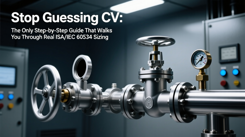 ISA/IEC 60534 Cv Sizing Guide: Liquids, Gases, Steam