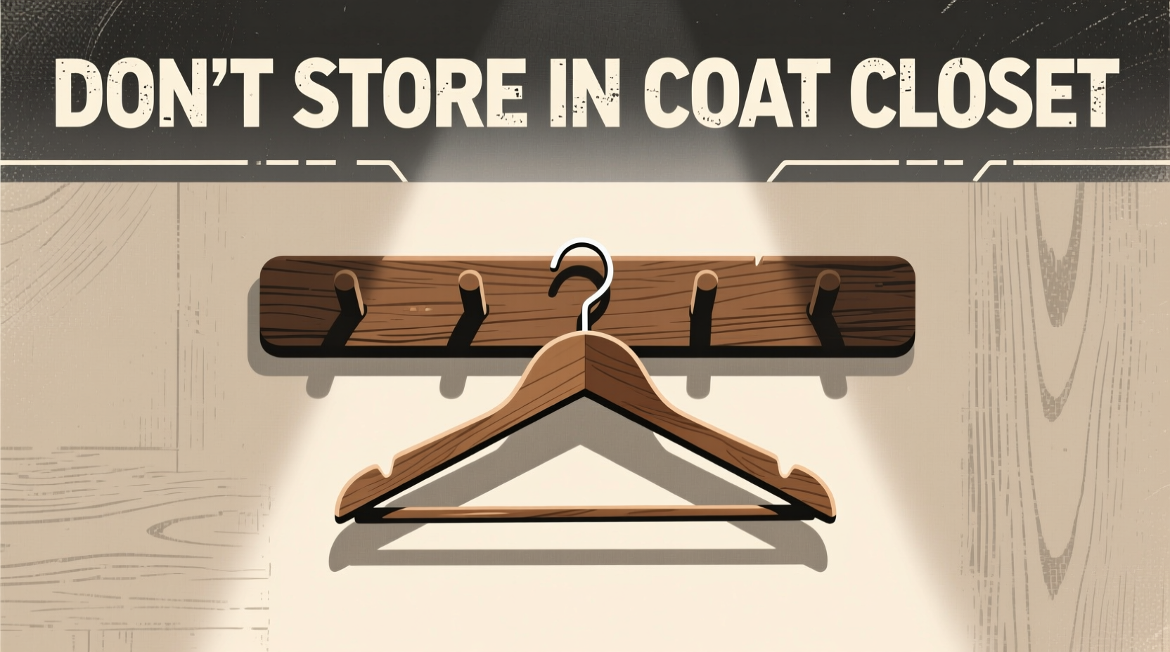 dont store in coat closet