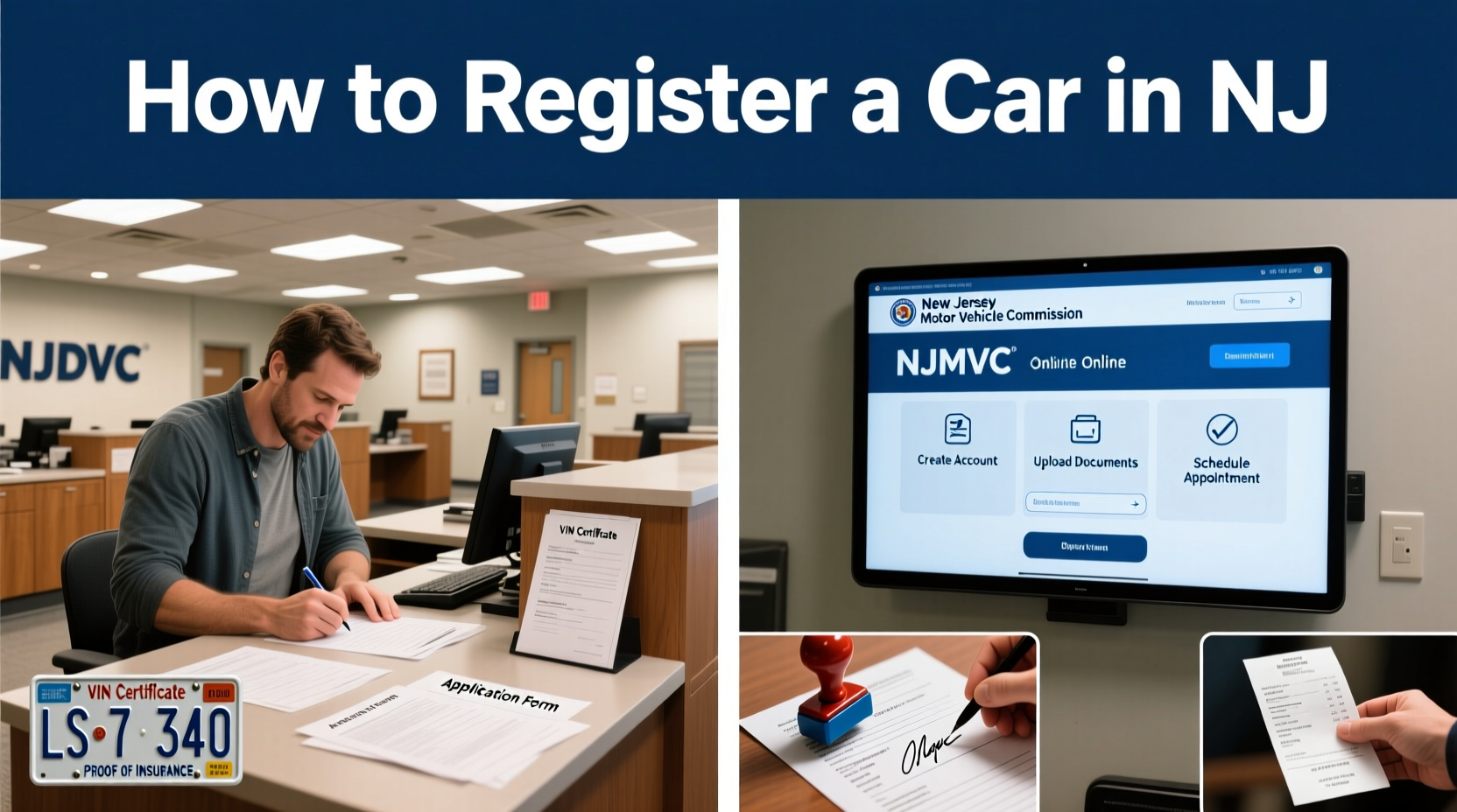 how to register a car in nj