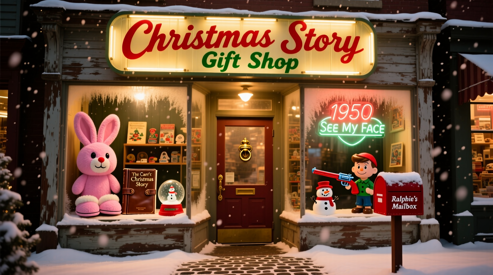 a christmas story gift shop