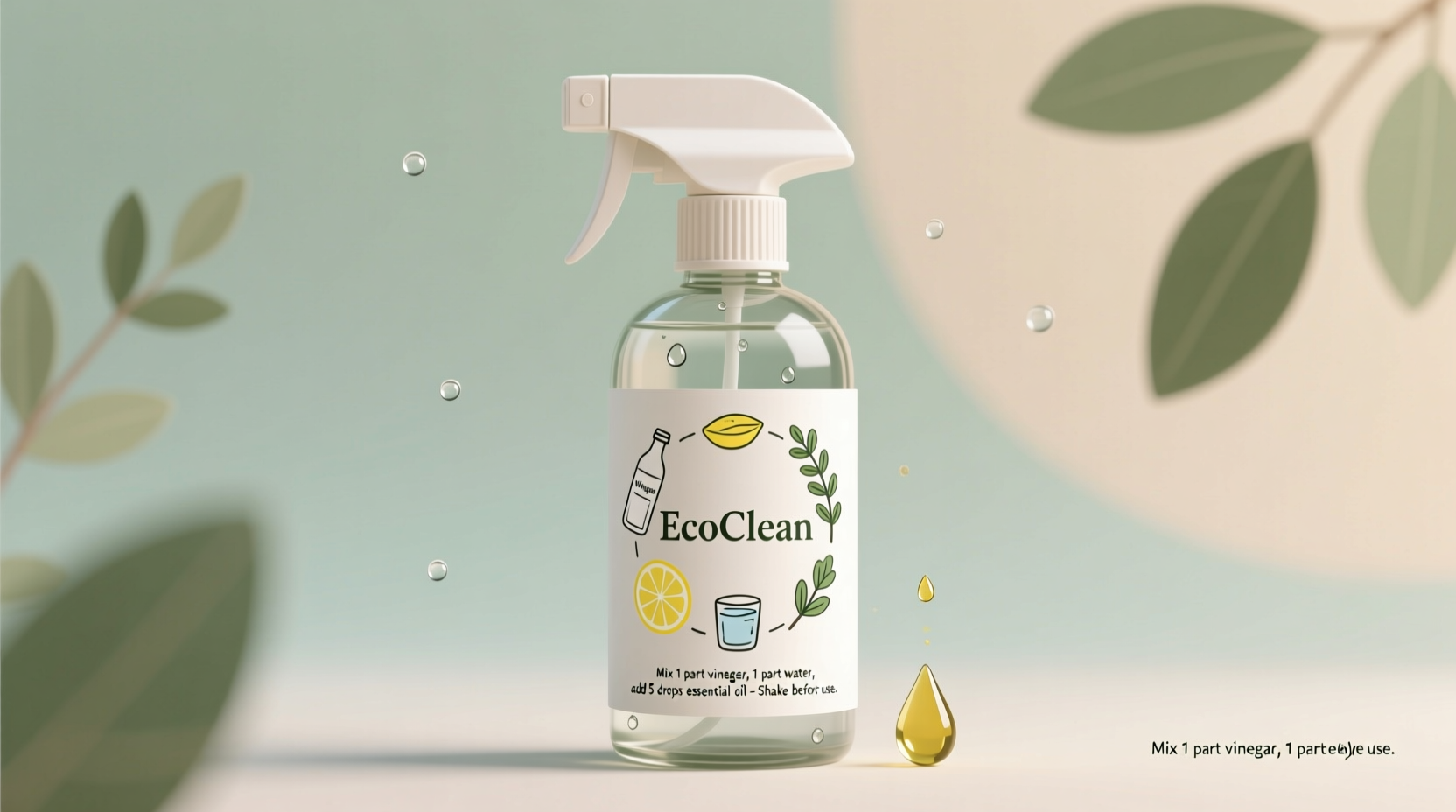 View of How To Make Your Own Eco Friendly Cleaning Spray For Glass And Mirrors