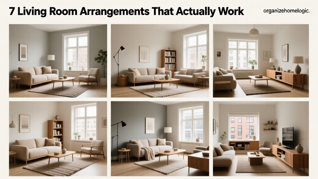 7 Living Room Arrangements That Actually Work
