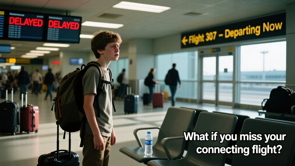 What Happens If You Miss Your Connecting Flight: A Real-World Backpacker’s Guide