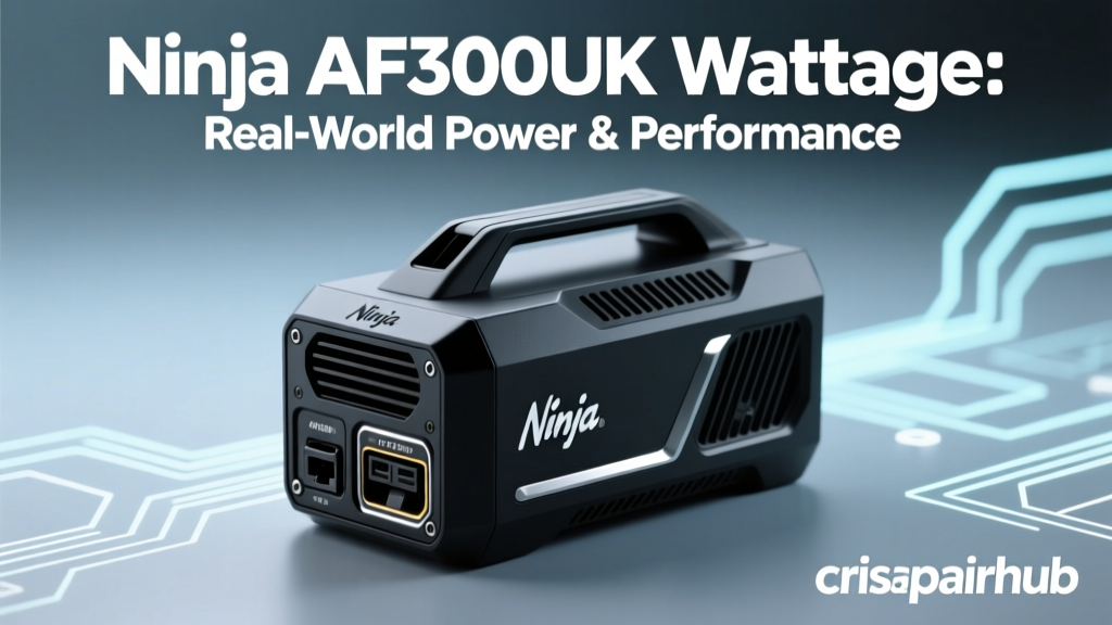 Ninja AF300UK Wattage: 1750W Power & Crisp Performance