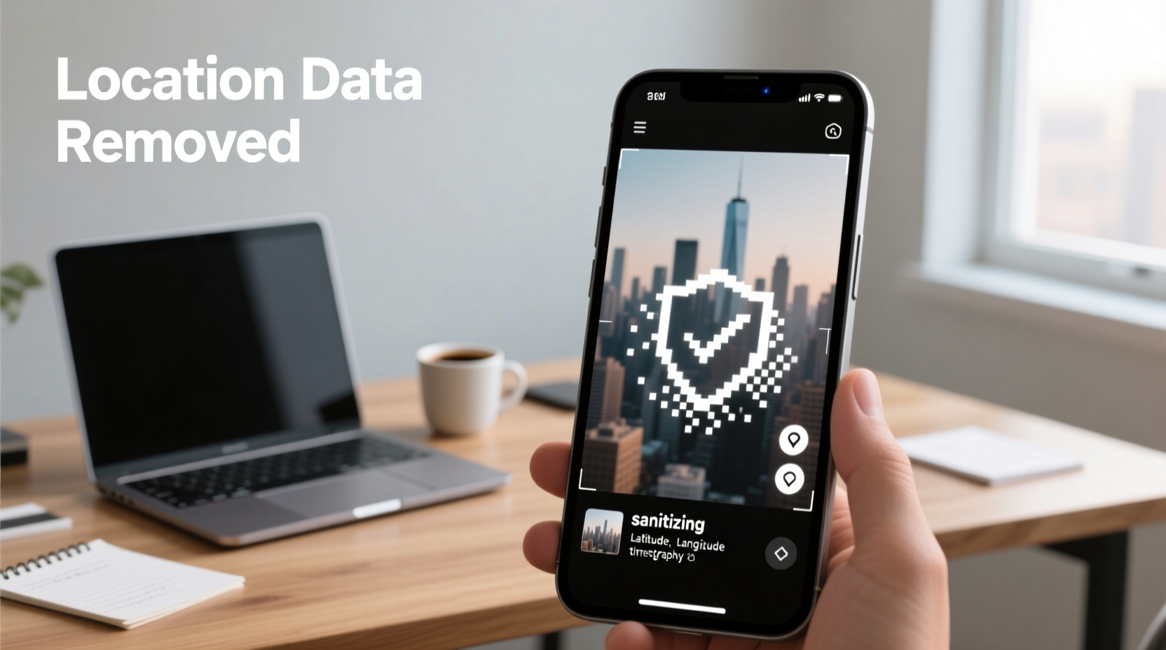 geotag security sanitizes geotagged photos