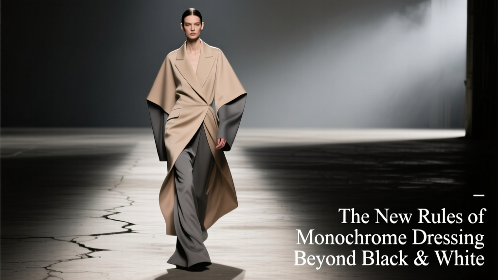 The New Rules of Monochrome Dressing (Beyond Black & White)