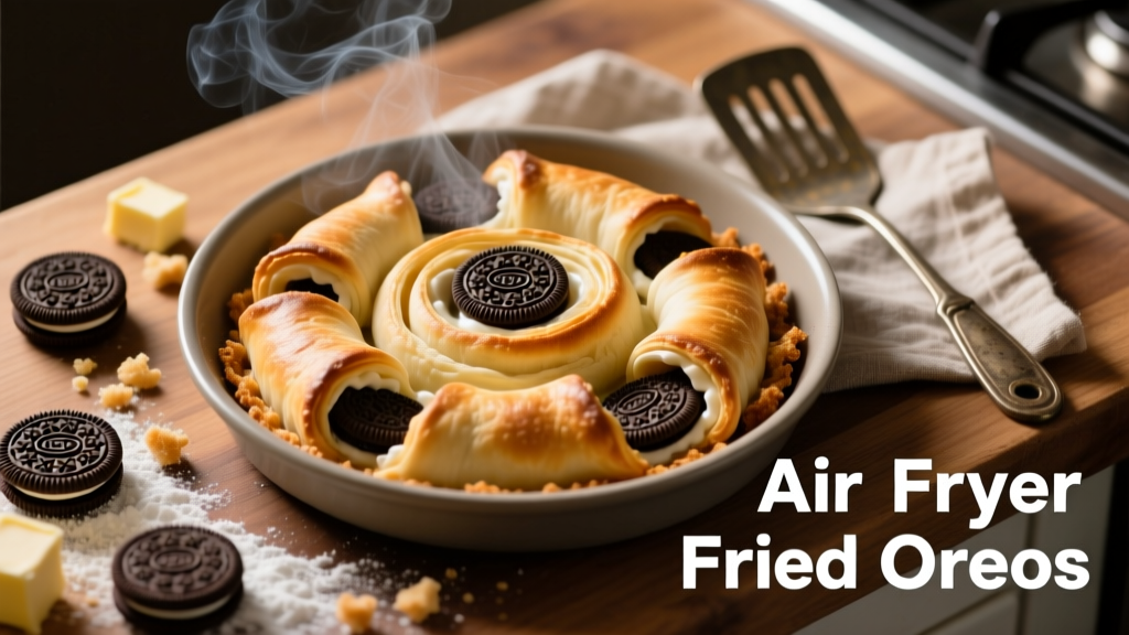 Air Fryer Fried Oreos (No Crescent Rolls!)