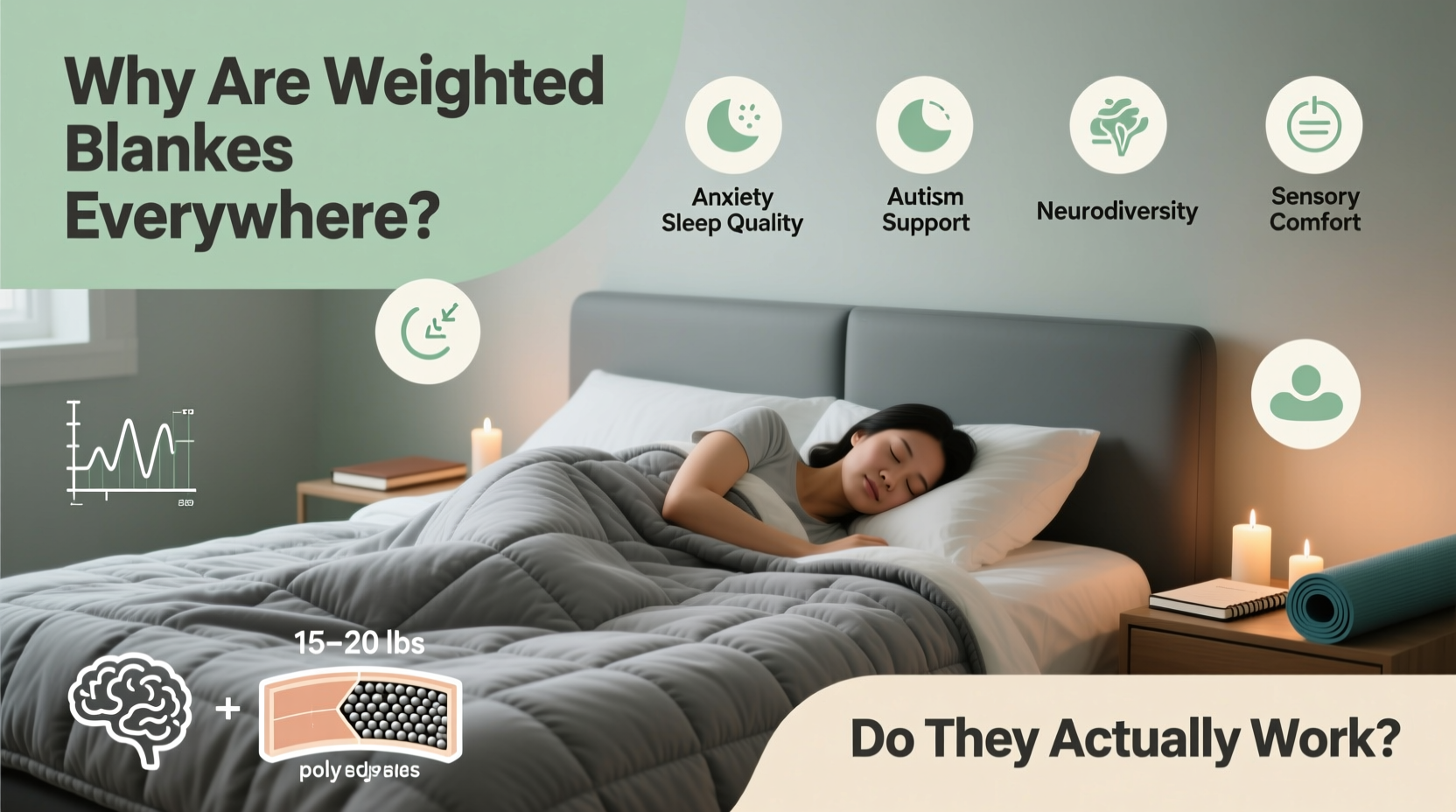 why are weighted blankets suddenly everywhere and do they work