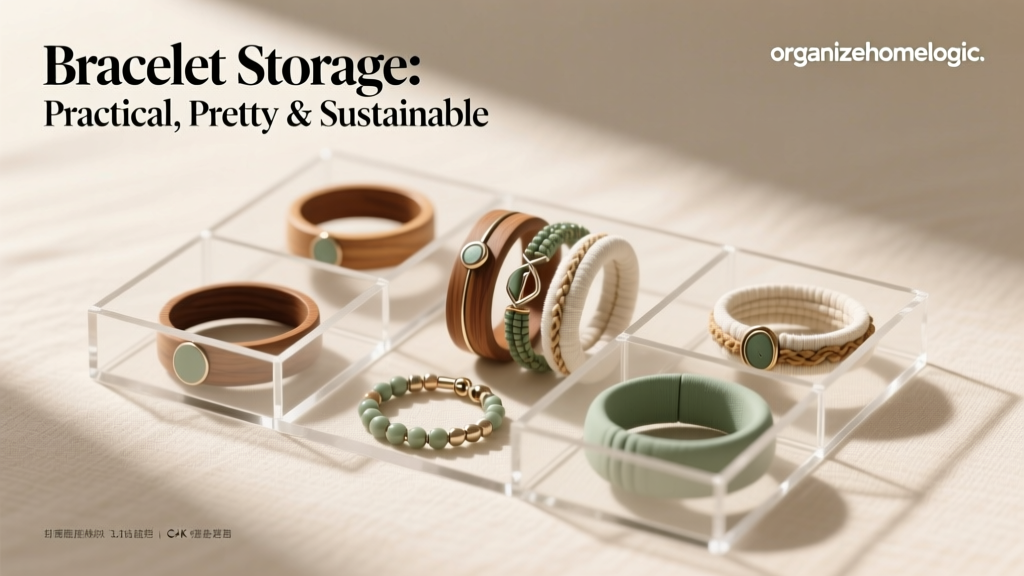Bracelet Storage: Practical, Pretty & Sustainable