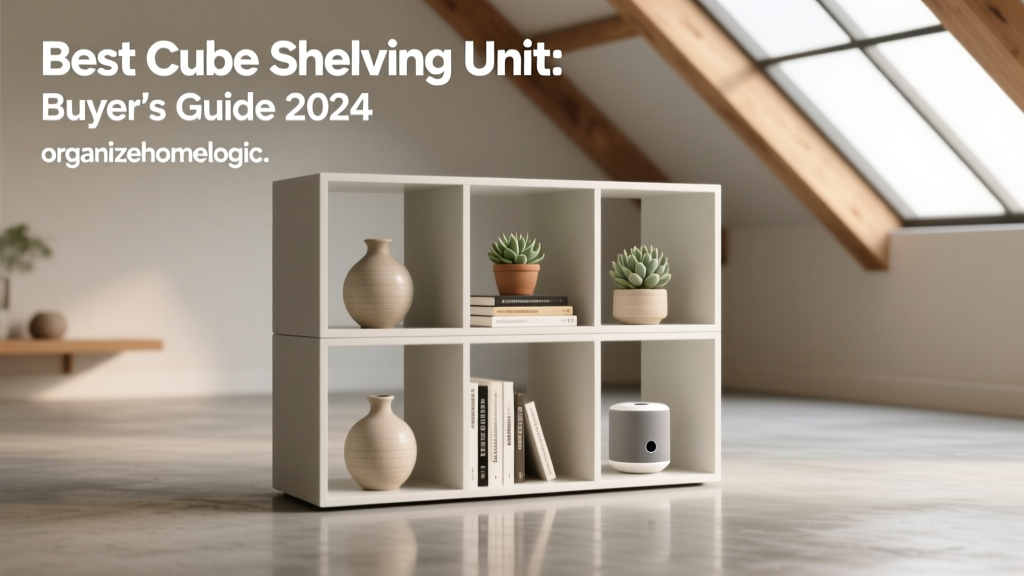 Best Cube Shelving Unit: Buyer's Guide 2024