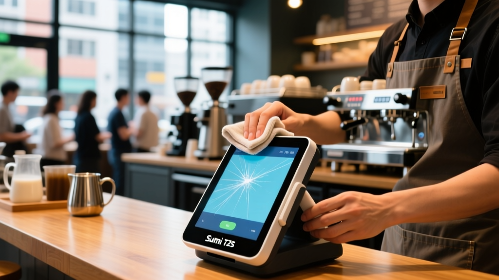 Choosing a Durable Device to Show Products When Checking Out