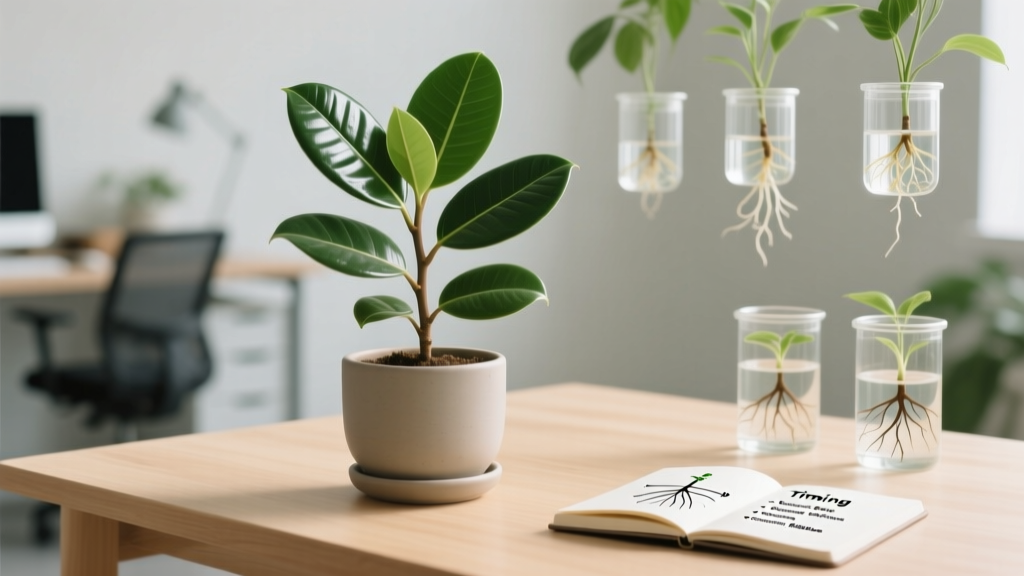 Rubber Tree Propagation: Fix Stagnation & Root Successfully
