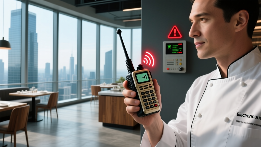 Why Your Restaurant’s Walkie Talkie System Fails in Sky Garden Buildings (and How to Fix Signal, Range & Compliance)