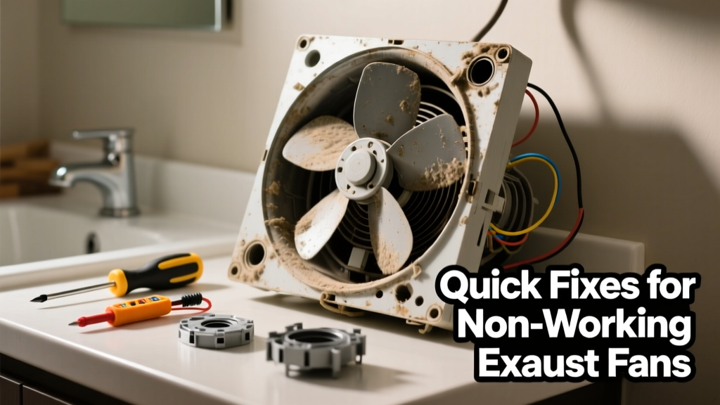 Exhaust Fan Not Working: Quick Fixes for Bathroom & Kitchen