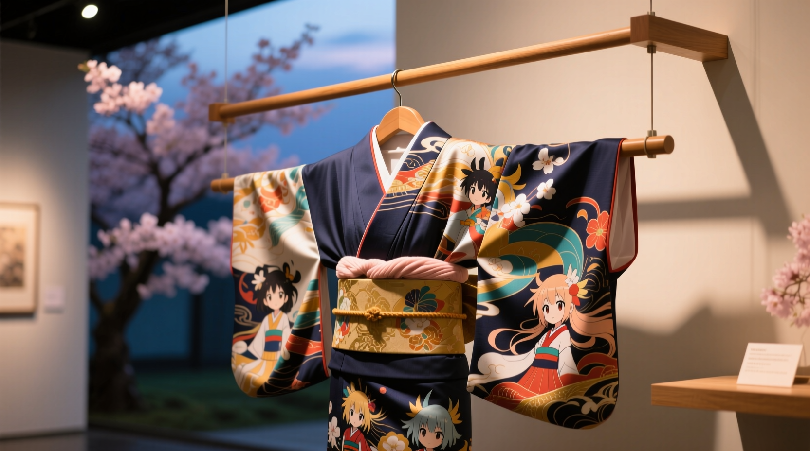 yukata storage without creases padded hanger sleeve guide
