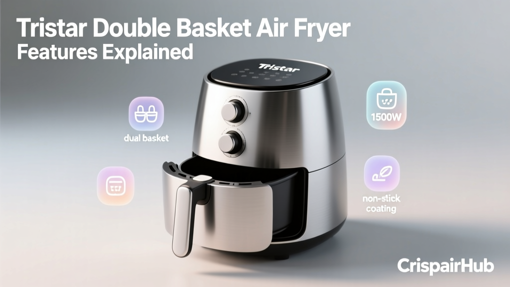 Tristar Double Basket Air Fryer: Features Explained