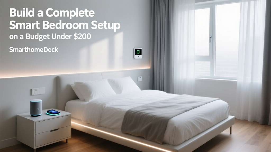 Build a Complete Smart Bedroom Setup on a Budget Under $200
