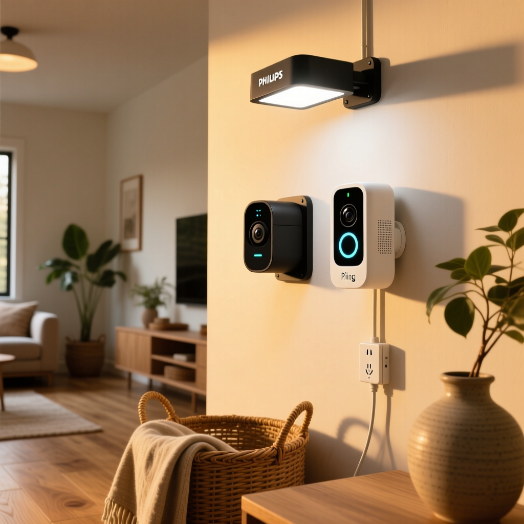 Philips Hue Secure Floodlight Camera vs Ring Floodlight Cam Wired Pro: Complete Comparison