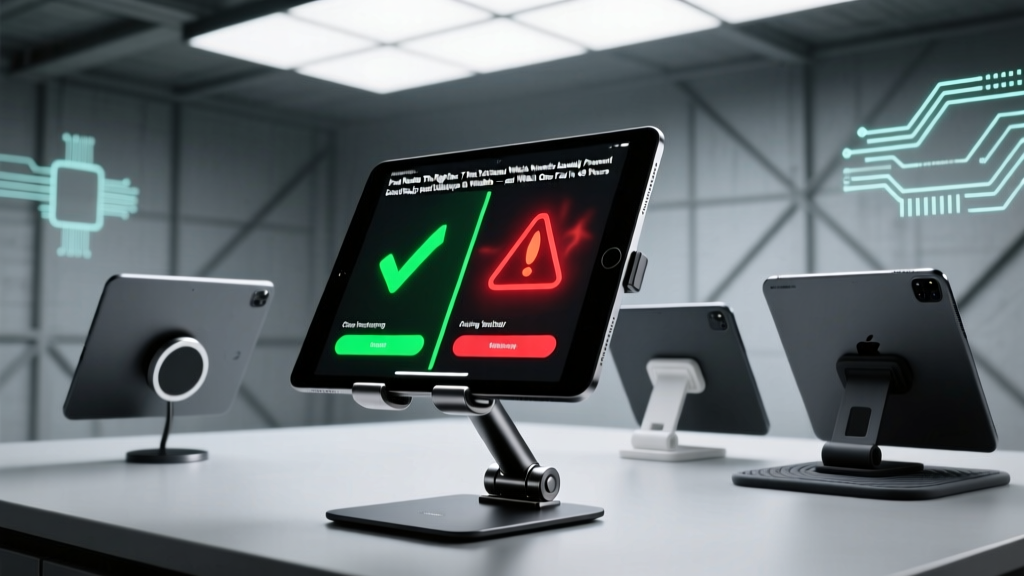 Ipad Holder The Right One: 7 Real-World Tests Reveal Which Mounts Actually Prevent Slips, Heat Buildup & Wobble — and Which Ones Fail in 48 Hours