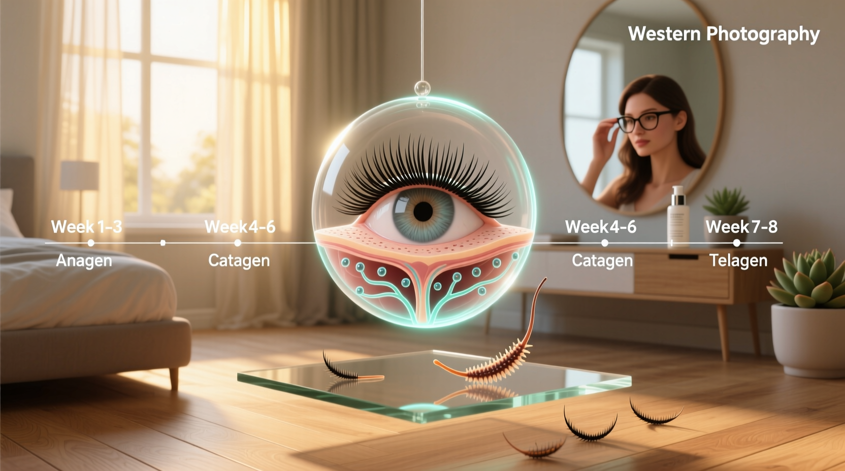 eyelash growth cycle explained