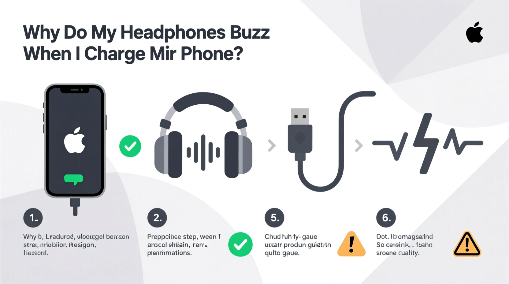 why do my headphones buzz when i charge my phone troubleshooting guide