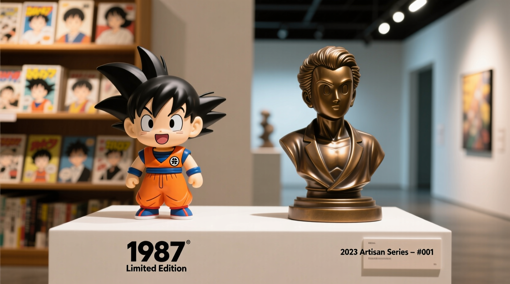 retro anime figures vs modern statues which holds value over time