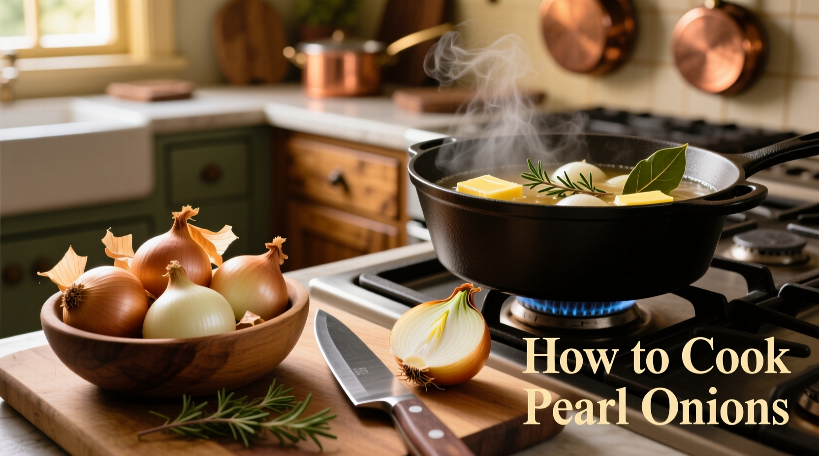 how to cook pearl onions
