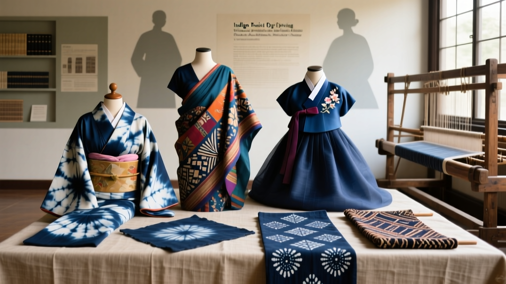Indigo Resist Dyeing In Japanese Ayami Zome
